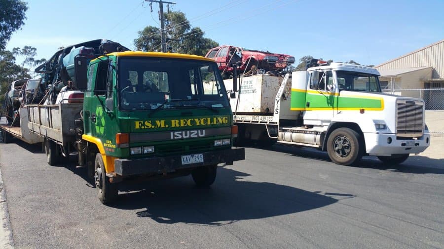 Car wreck removal